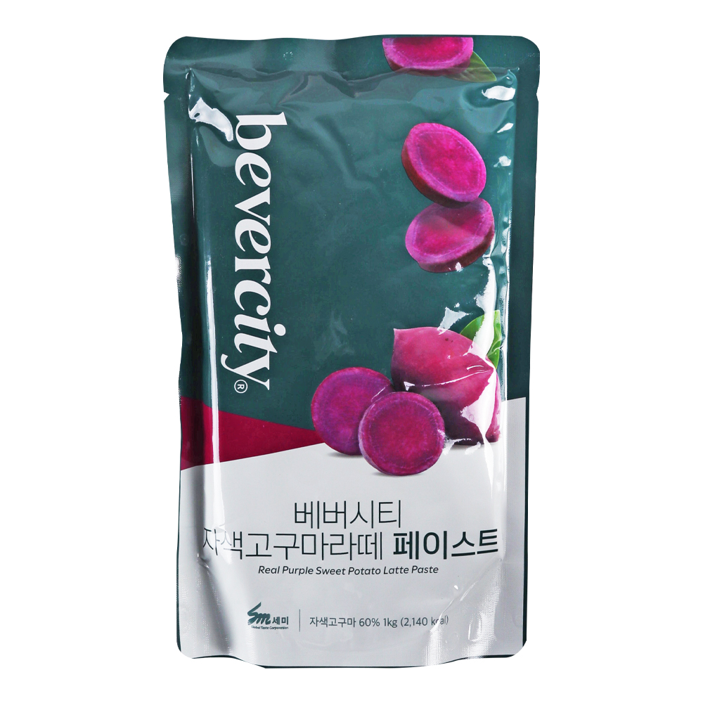 세미 베버시티 자색고구마라떼 페이스트 1kg