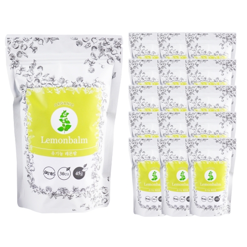 아레스 유기농 레몬밤 45g(1.5g x 30티백)