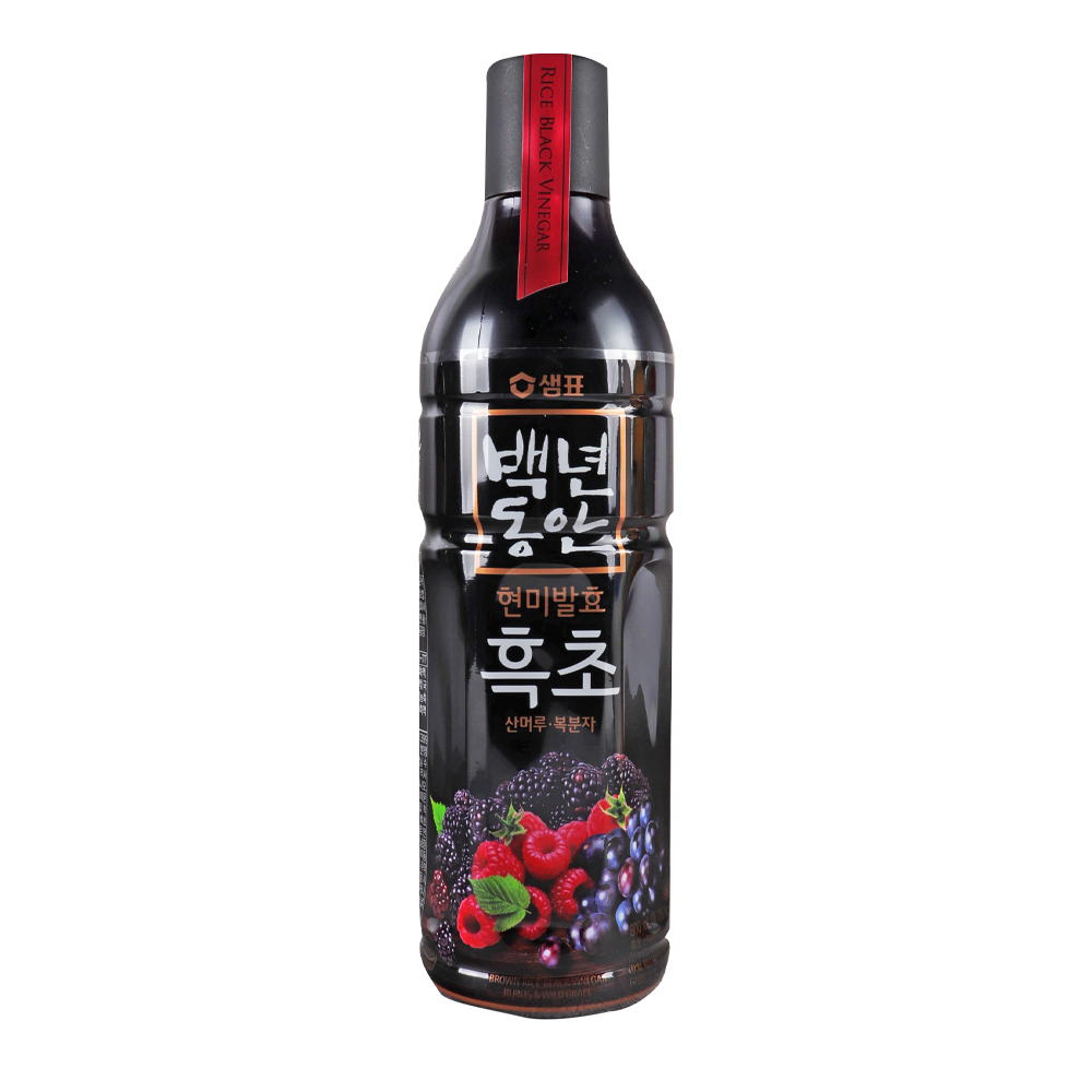 샘표 백년동안 산머루복분자 흑초 900ml