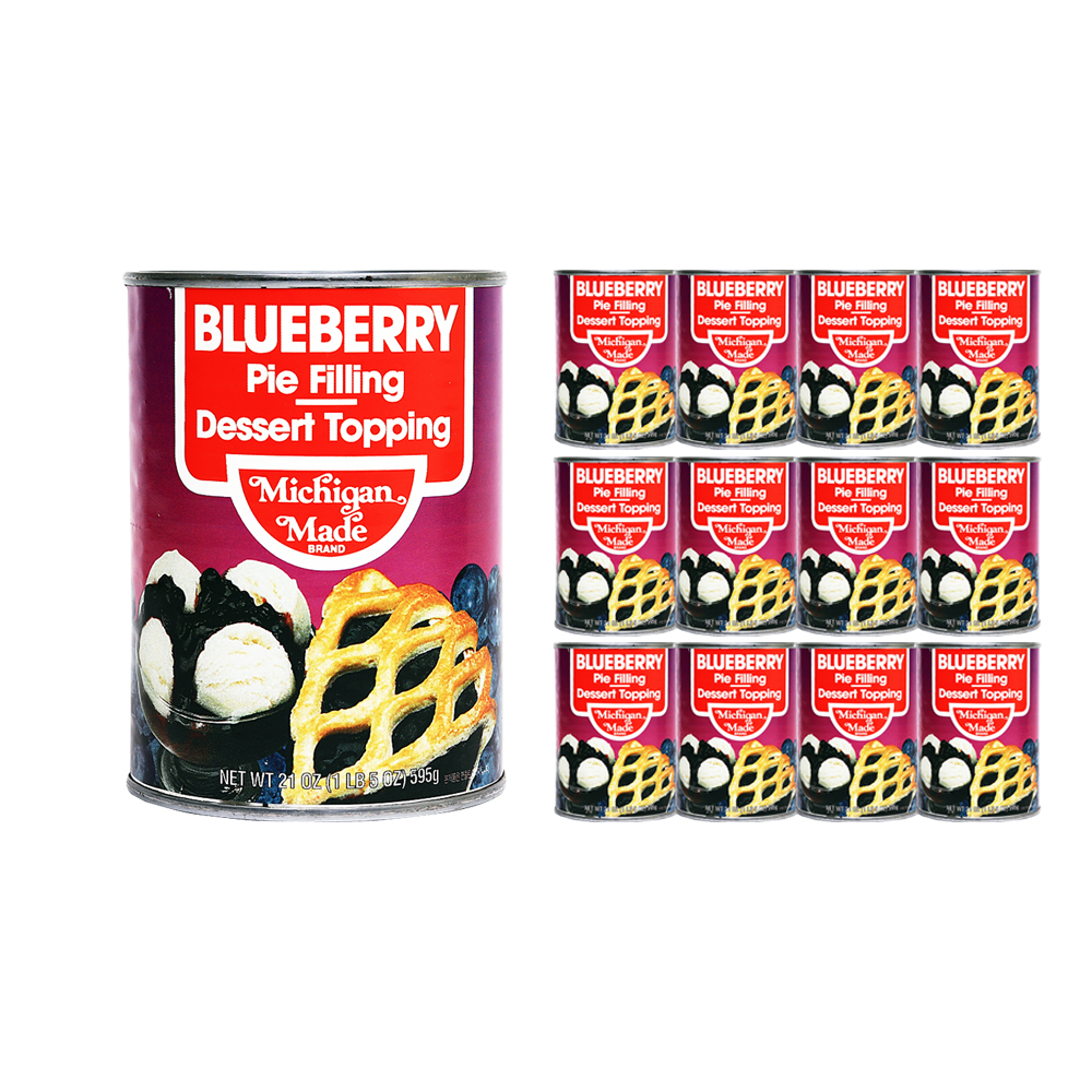 미시간메이드 블루베리파이필링 595g 한박스 (595g x 12ea)