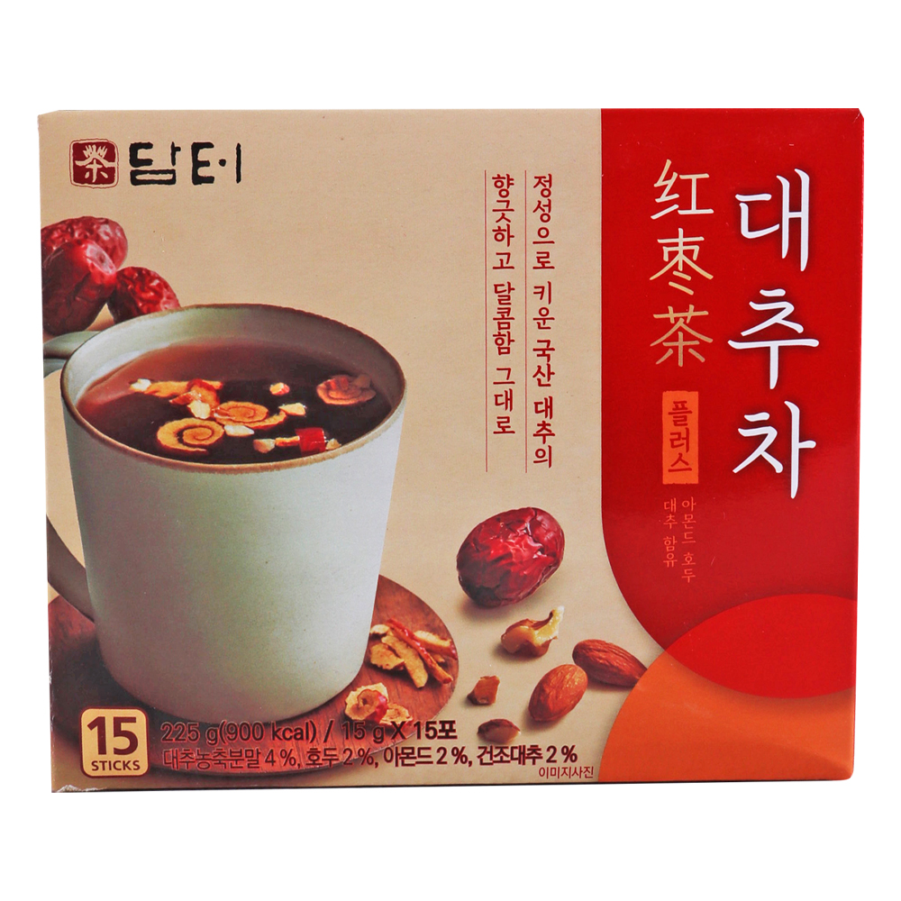 담터 대추차 플러스 225g(15g x 15개입)