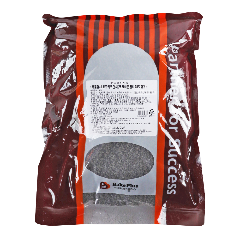 베이크 초코쿠키 크런치 다크 1kg
