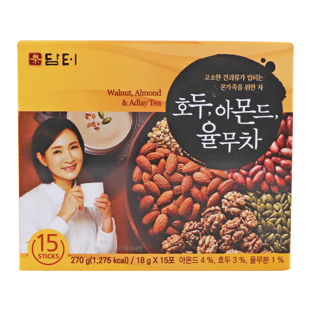 담터 호두아몬드율무차 270g(18g x 15개입)
