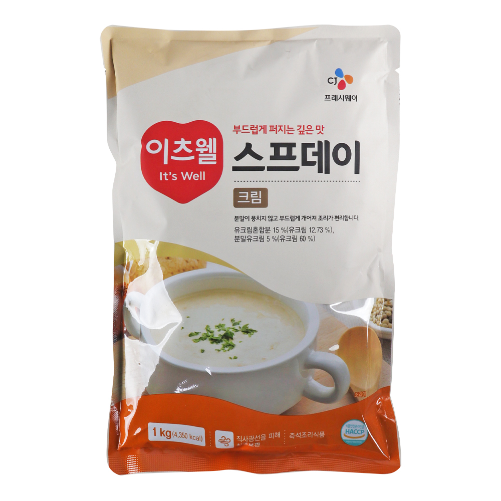 이츠웰 스프데이 크림스프 1kg