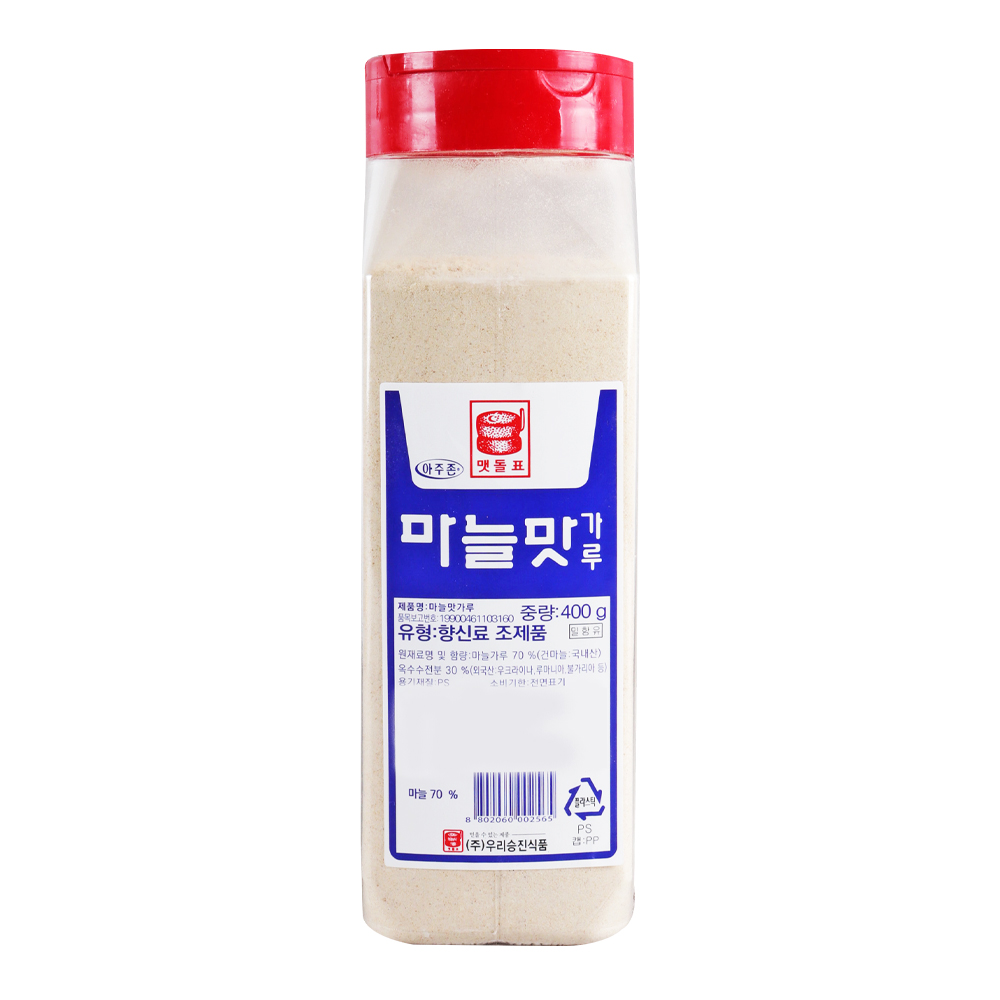 승진 맷돌표 마늘가루 400g / 국내산마늘 70%