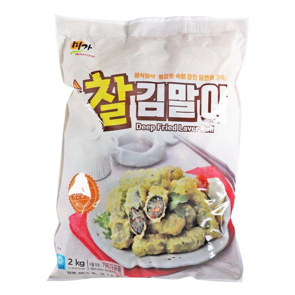 미가 김말이튀김 2kg /냉동