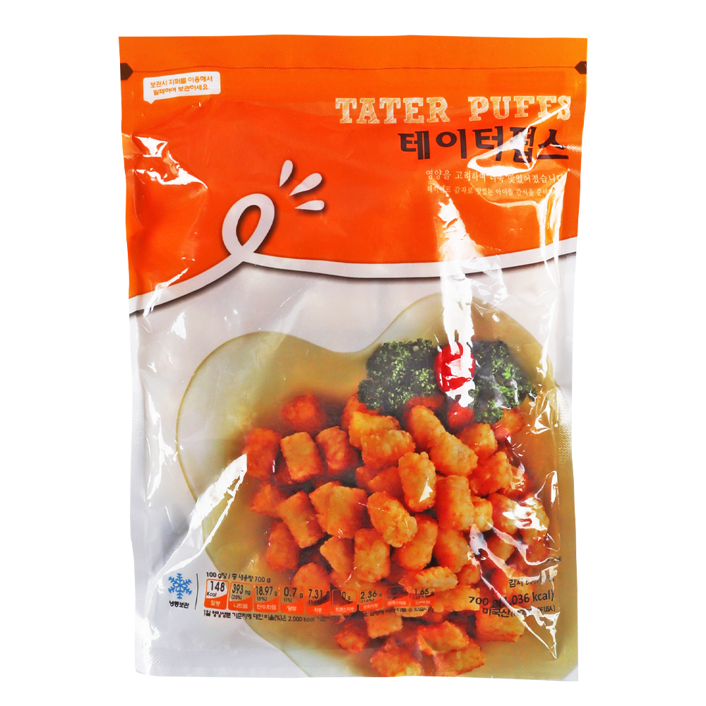 데이쉐프 테이터펍스 700g /냉동 / 맛감자