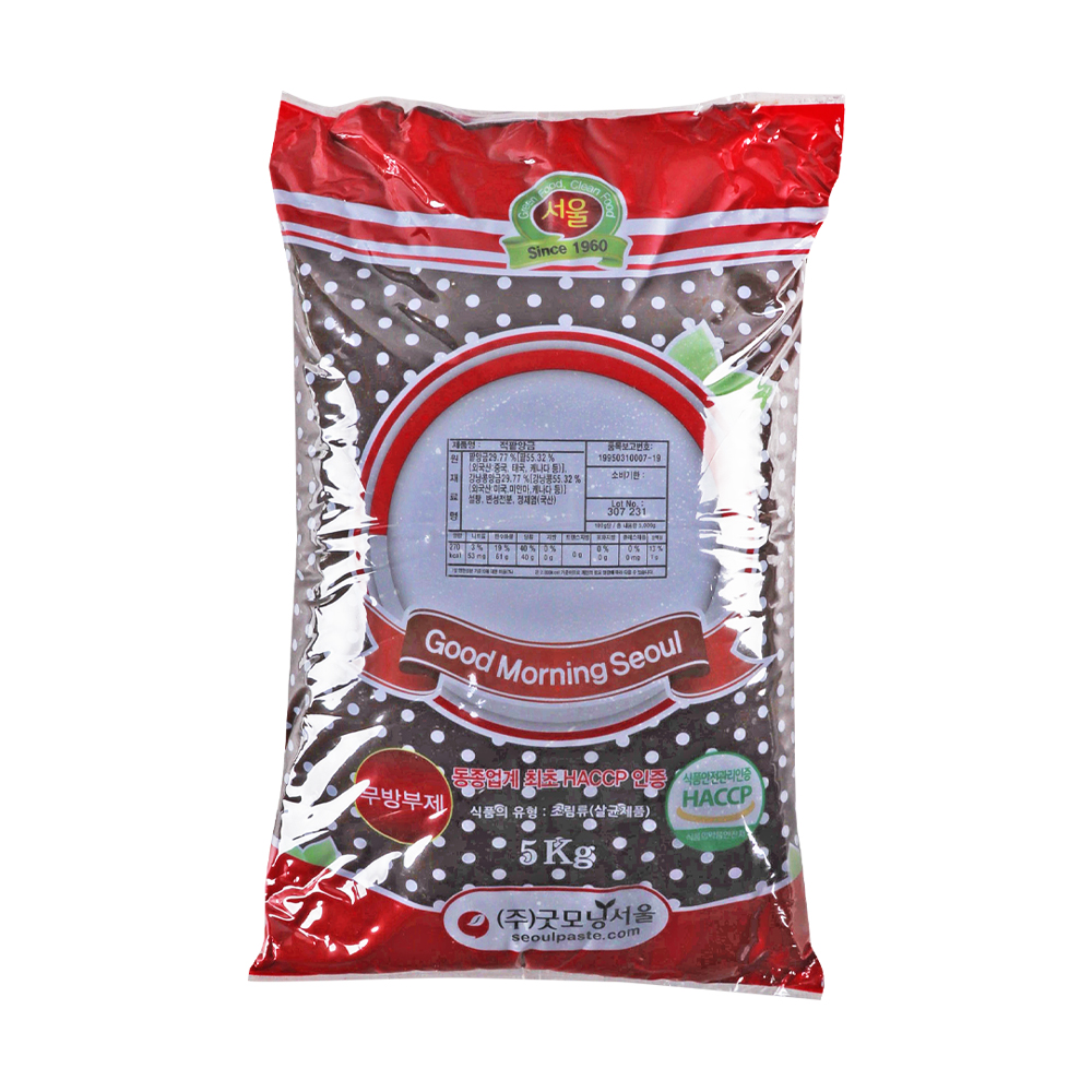굿모닝 적팥앙금 5kg