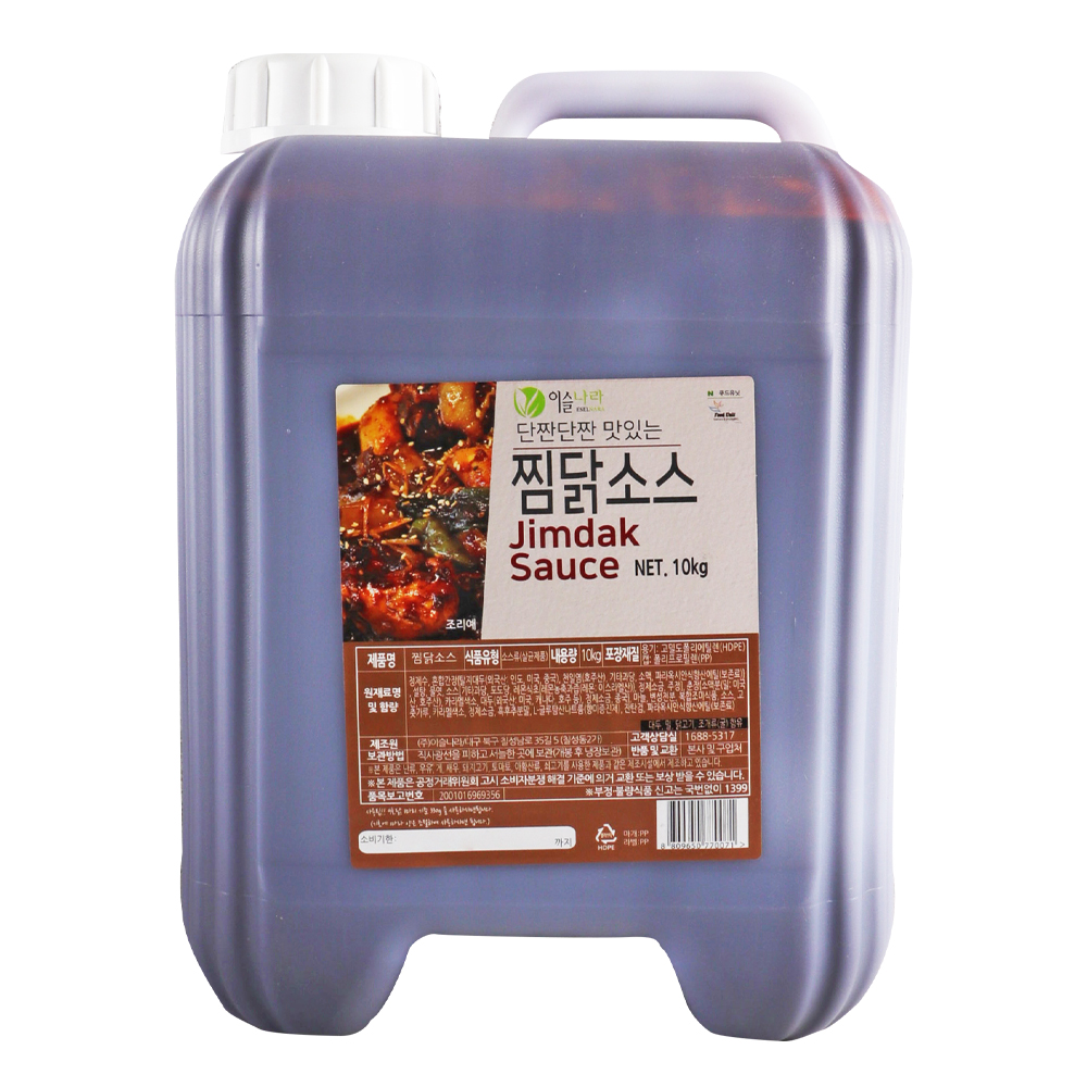 이슬나라 찜닭소스 10kg 찜닭양념