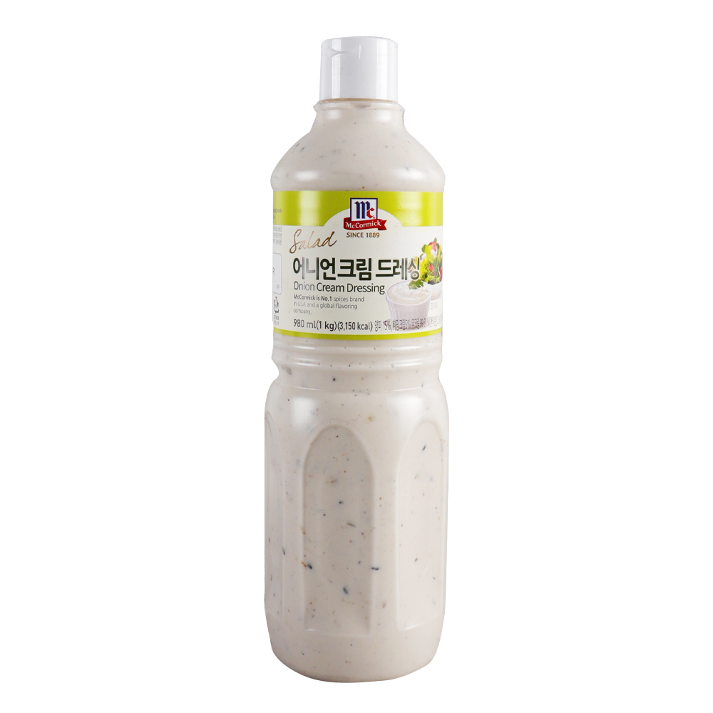 맥코믹 어니언 크림 드레싱 1kg/ 냉장