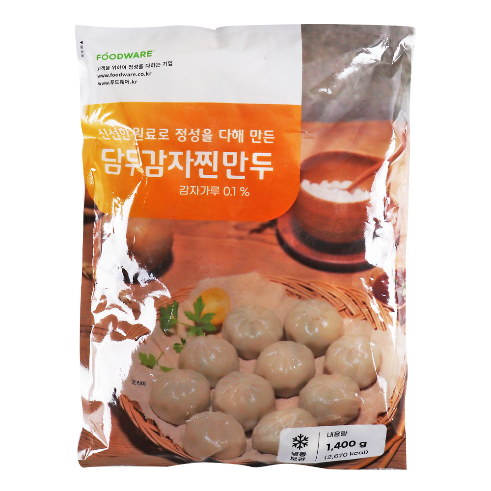 담두 감자찐만두 1.4kg/ 냉동