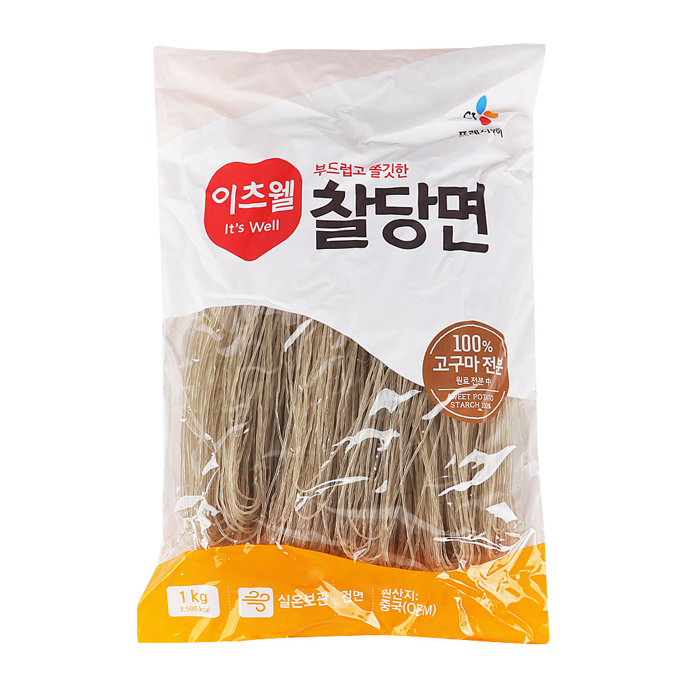이츠웰 찰당면 1kg