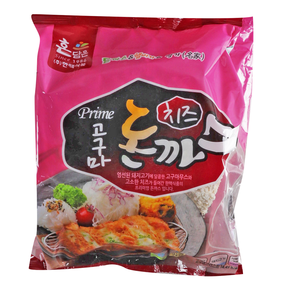 한맥 프라임고구마치즈돈까스 1kg (200g x 5ea)/ 냉동