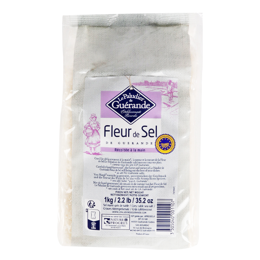 게랑드 플뢰르드셀 천일염 1kg/ 꽃소금