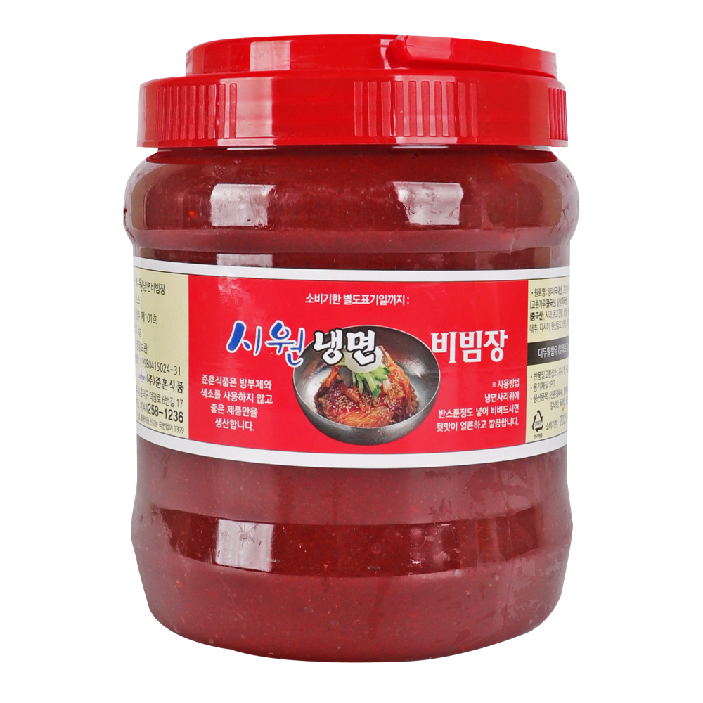 준훈 시원냉면 비빔장 2kg /냉장