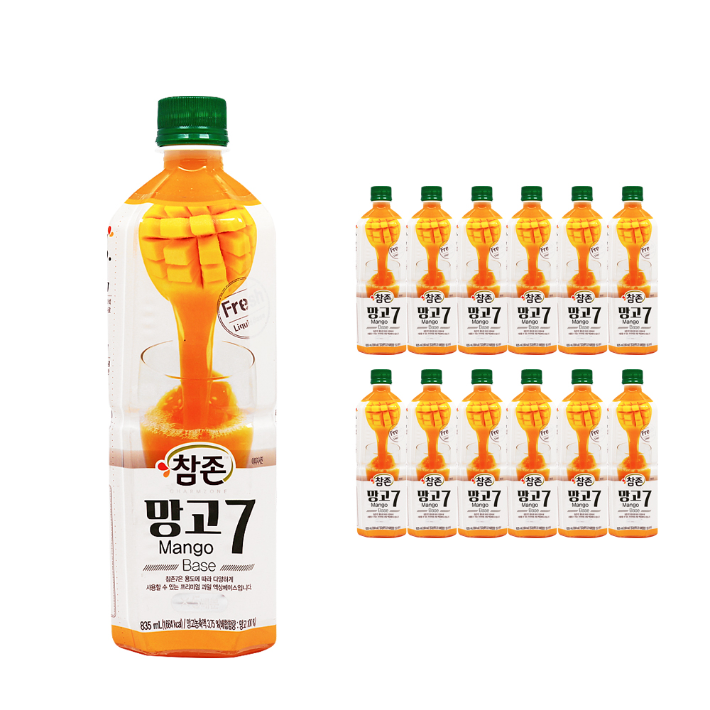 참존 망고7 835ml /pet 한박스 (835ml x 12ea)
