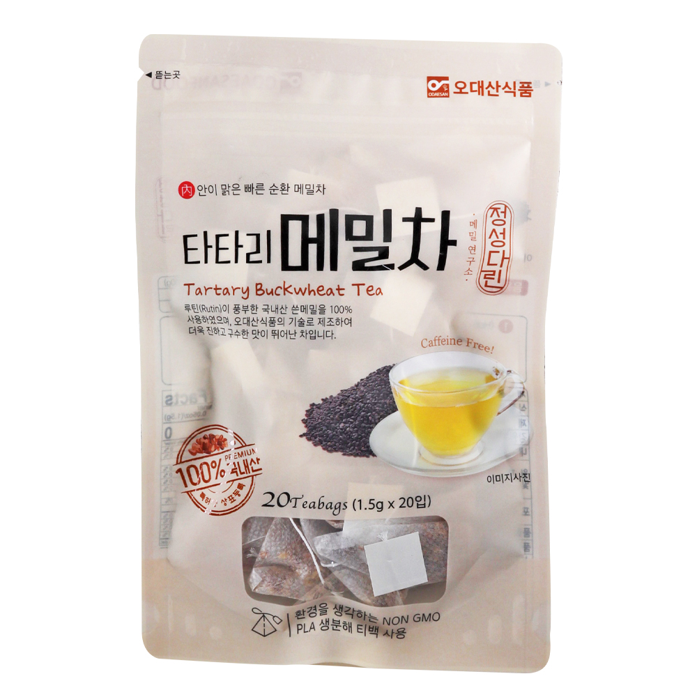 오대산 타타리메밀차 30g(1.5gx20ea)/ 볶은 메밀차