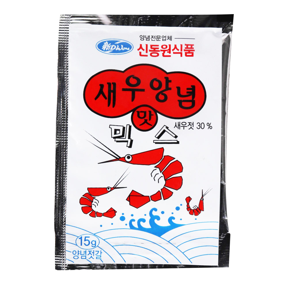신동원 새우양념맛믹스 한박스 (15g x 600ea)