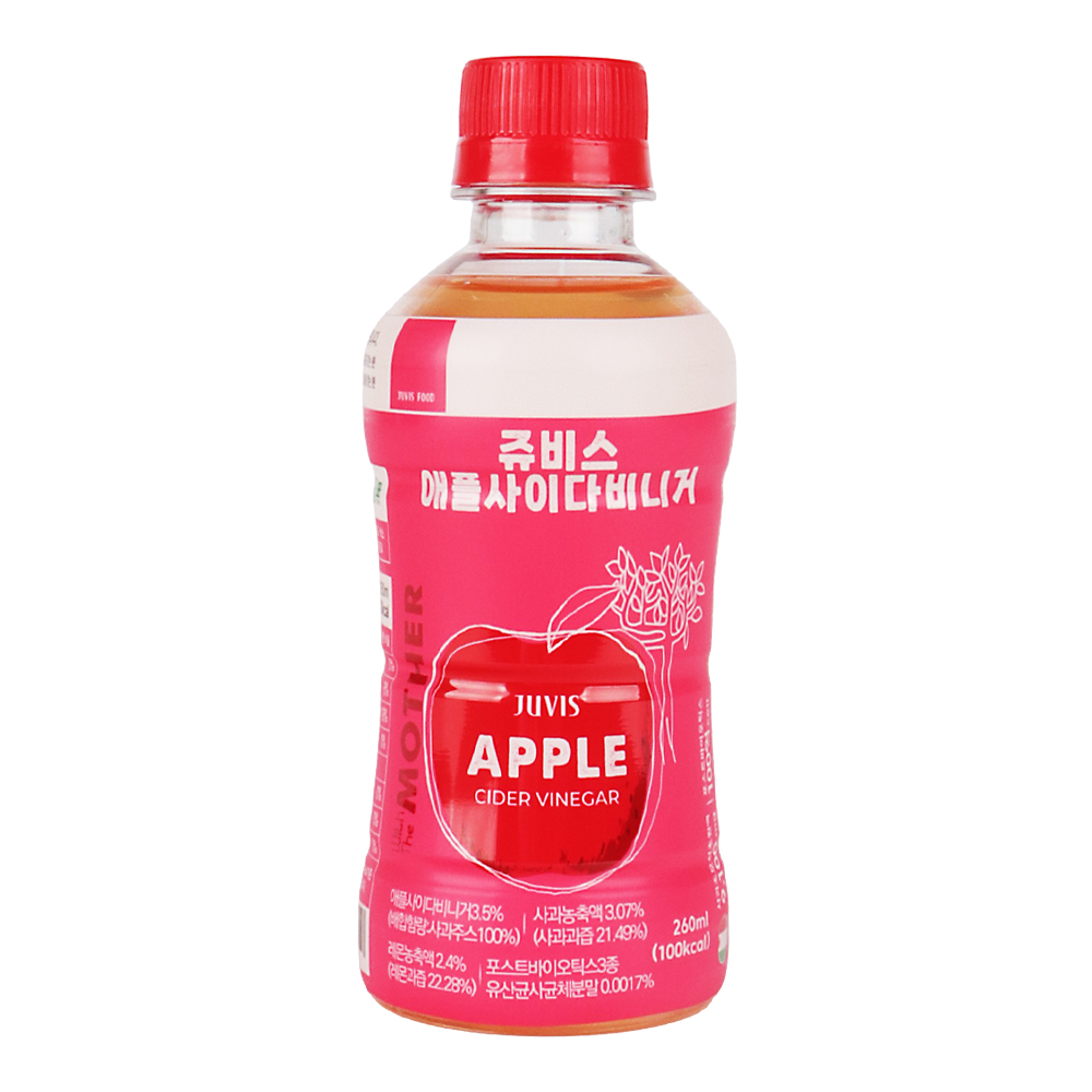 쥬비스 애플사이다 비니거 260ml/ 소비기한 26.04.14