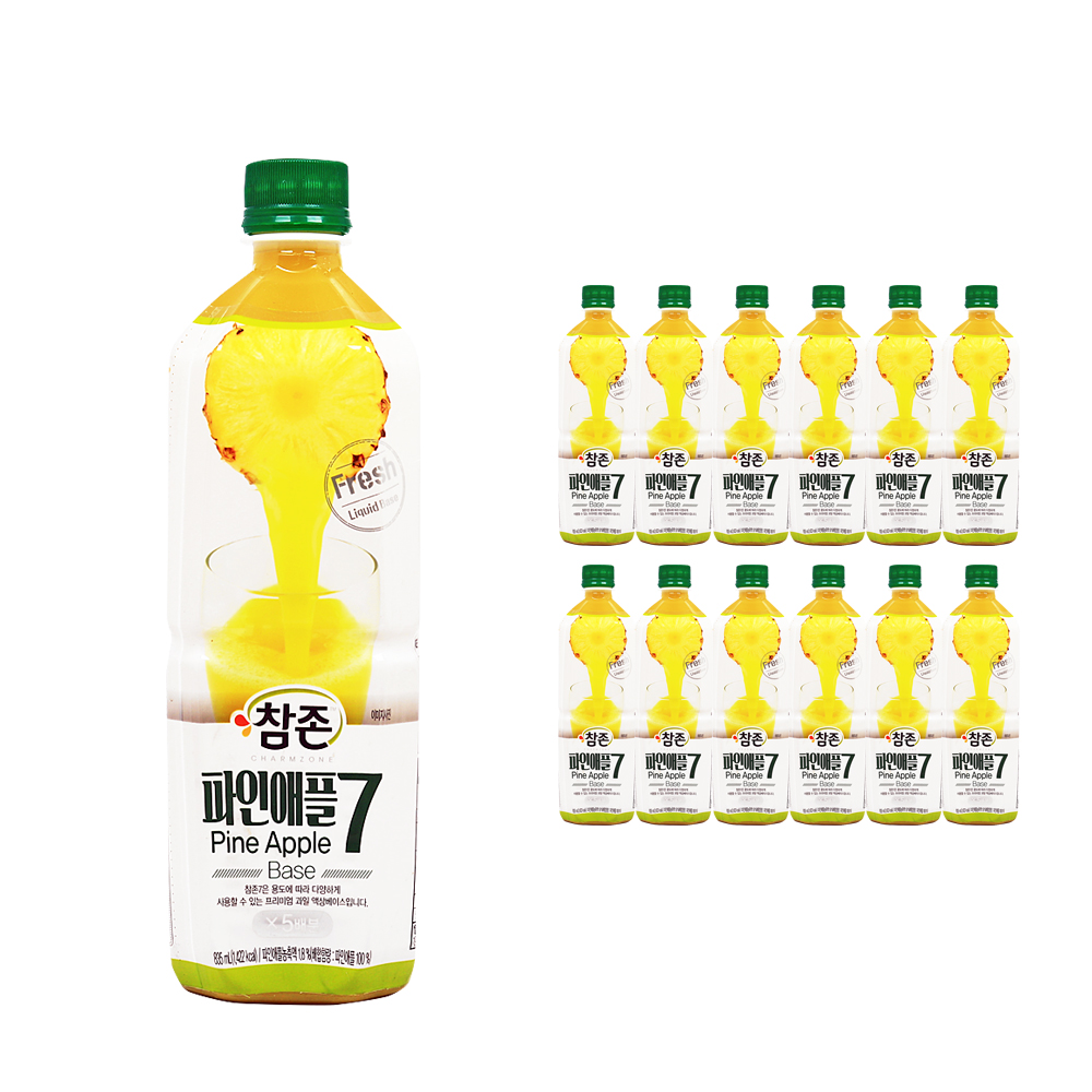 참존 파인애플7 835ml /pet 한박스 (835ml x 12ea)