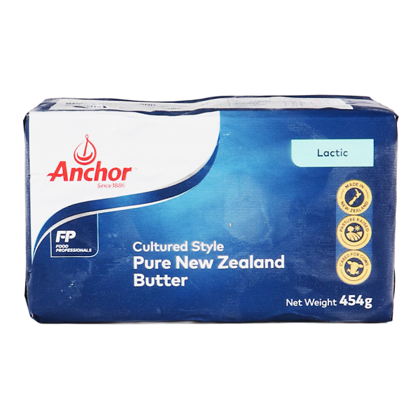 앵커 락틱 버터 454G /냉동 /발효버터