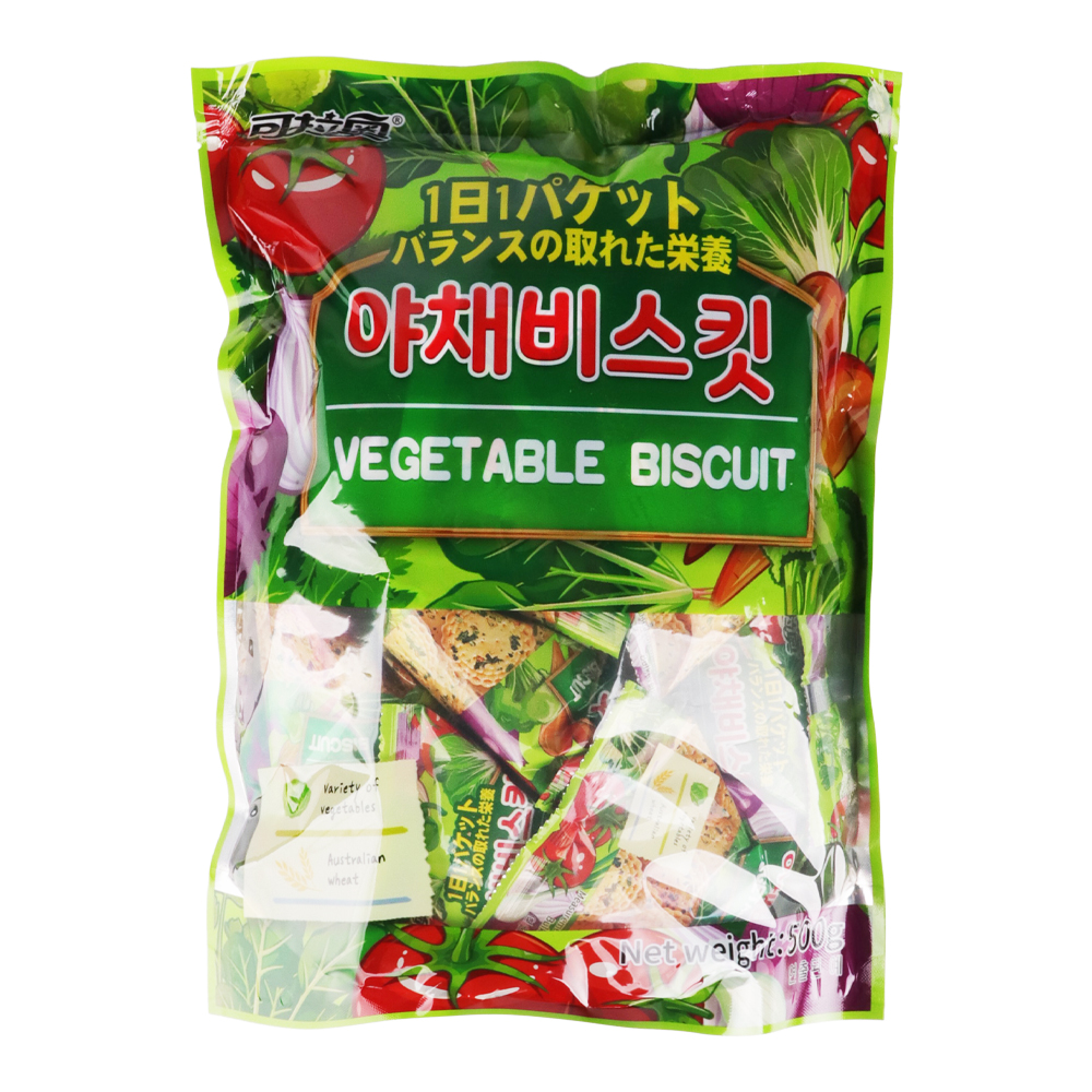 한진 야채비스킷 500g