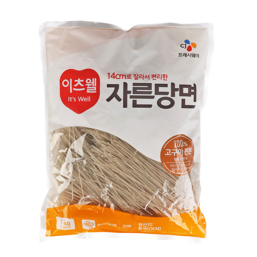 이츠웰 자른당면 1kg