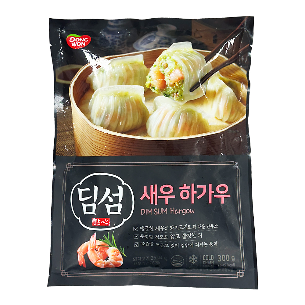동원 딤섬 새우하가우 300g x 2ea /냉동/ 쫄깃한 만두
