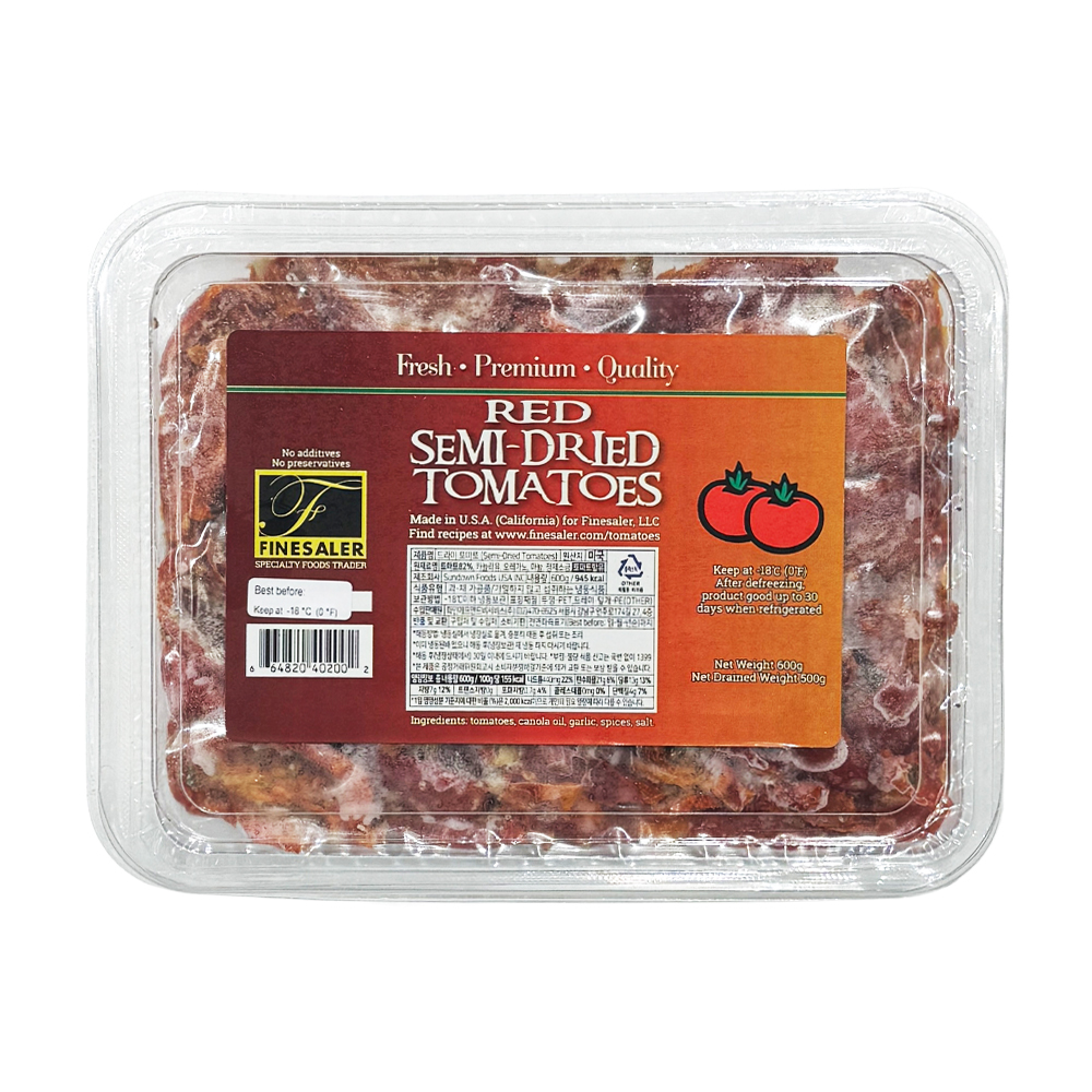 레드 세미드라이토마토 600g /냉동