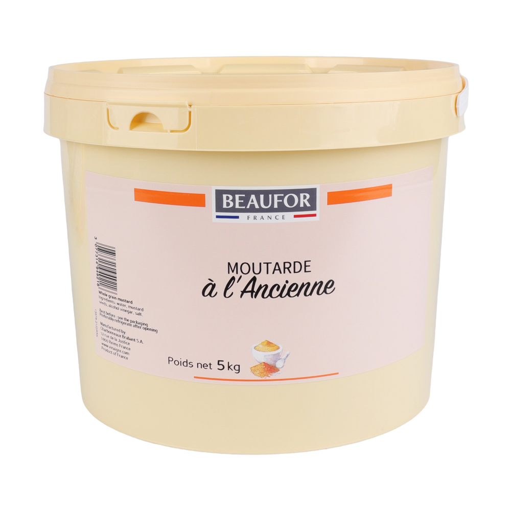 뷰포 홀그레인 머스타드 5kg