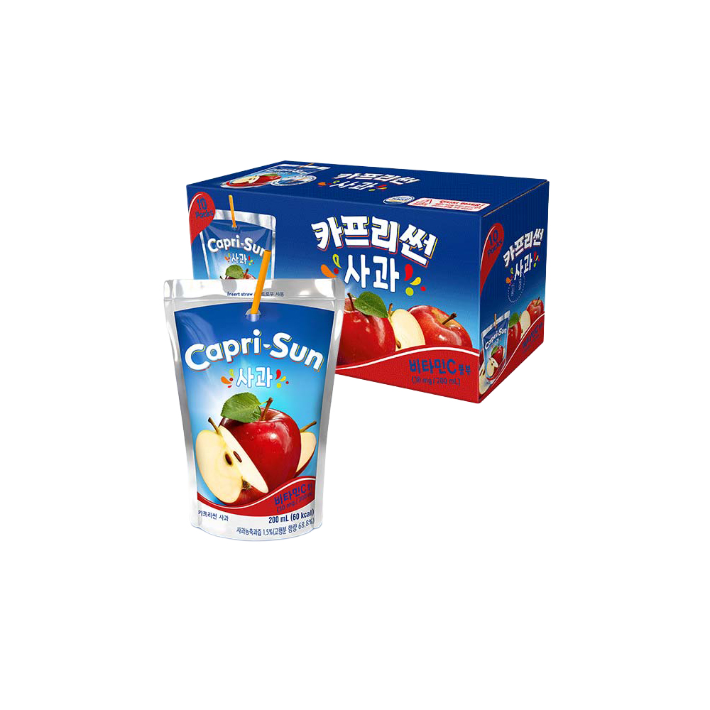농심 카프리썬 사과 (200ml x 10ea) / 한박스