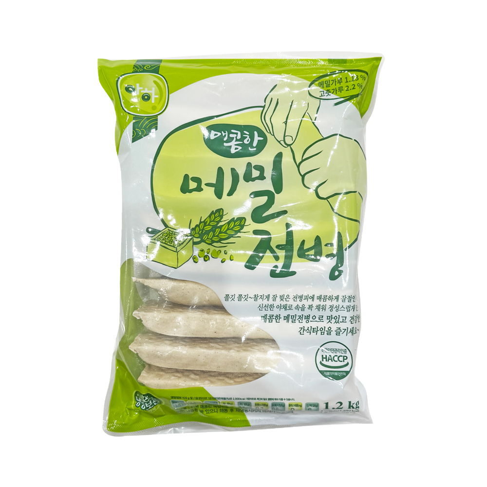 아하 매콤한 메밀전병 1.2kg/ 냉동