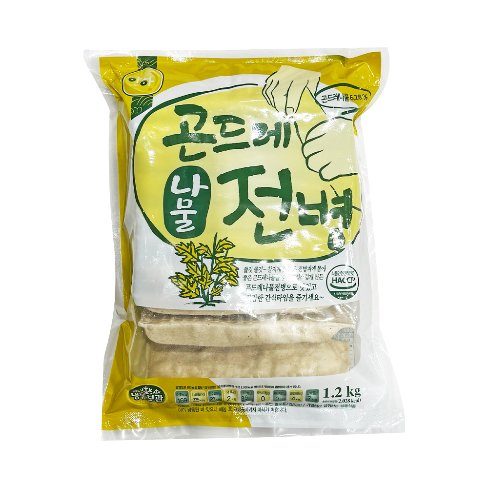 아하 곤드레나물전병 1.2kg/ 냉동