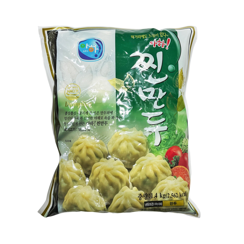 아하 고기찐만두 1.4kg /냉동