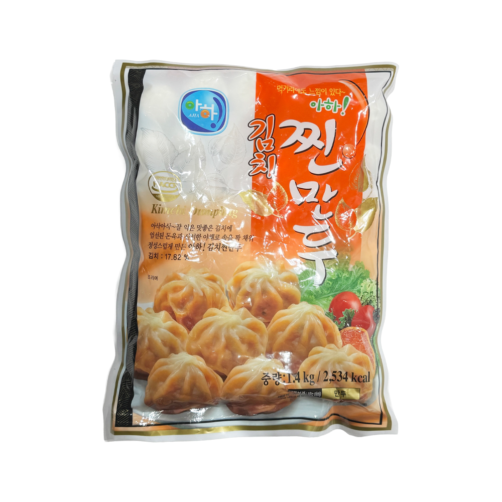 아하 김치찐만두 1.4kg /냉동