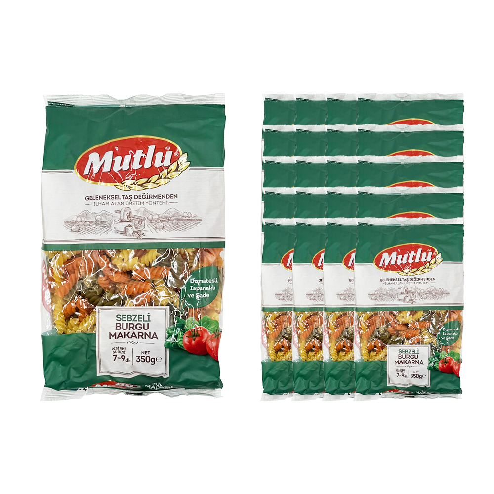 무틀루 삼색후실리 350g 한박스 (350g x 20ea)