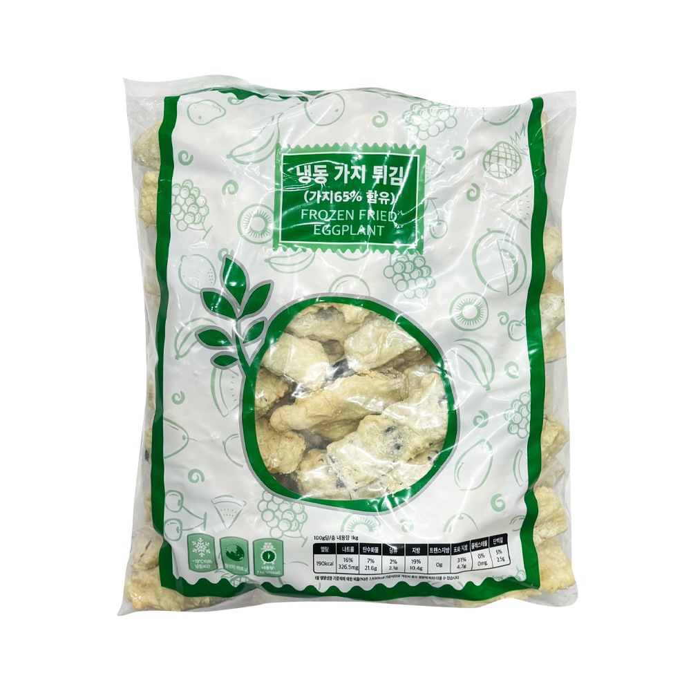 푸드야 가지튀김 1kg /냉동