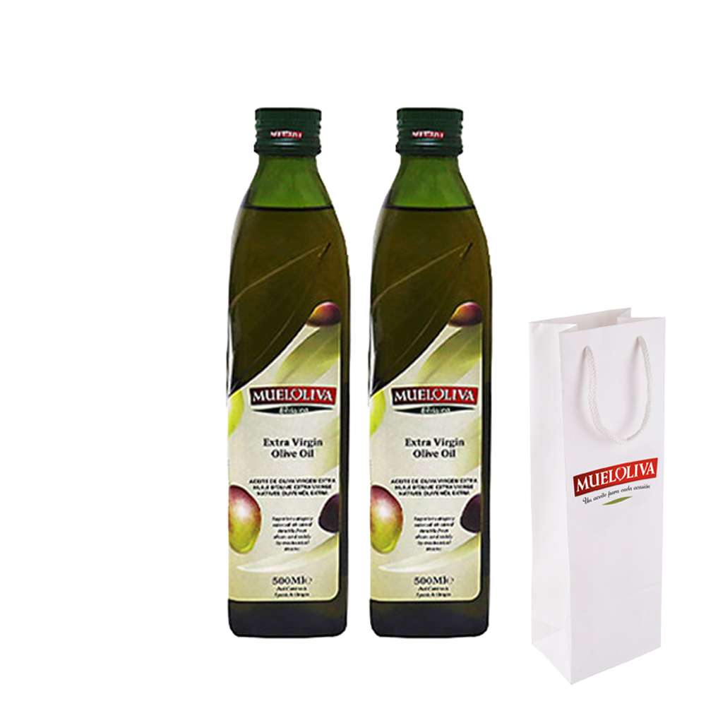 [무엘올리바] 엑스타라버진 500ml *2개 + 쇼핑백 1개