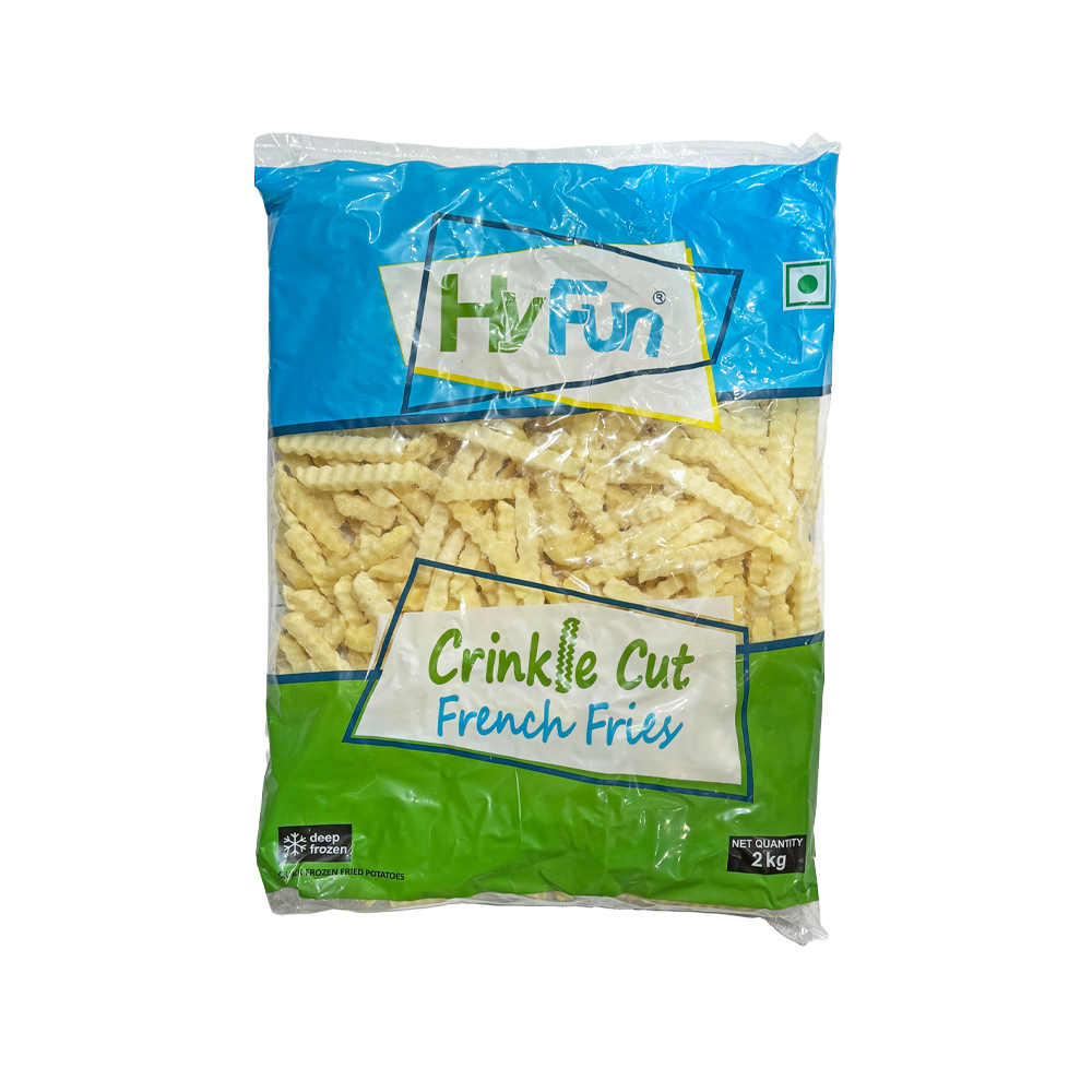 하이펀 크링클컷 2kg /냉동/ 감자튀김