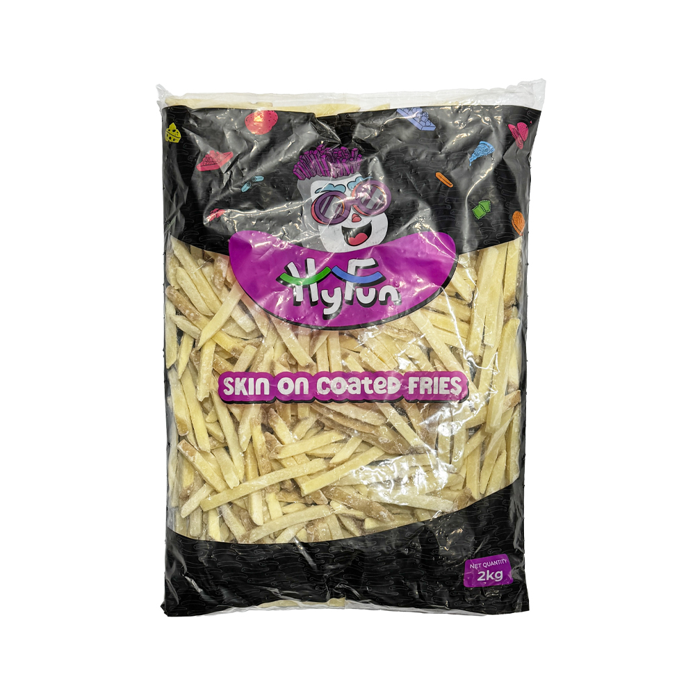 하이펀 스킨온 코티드 프라이 스트레이트컷 2kg /냉동/ 감자튀김