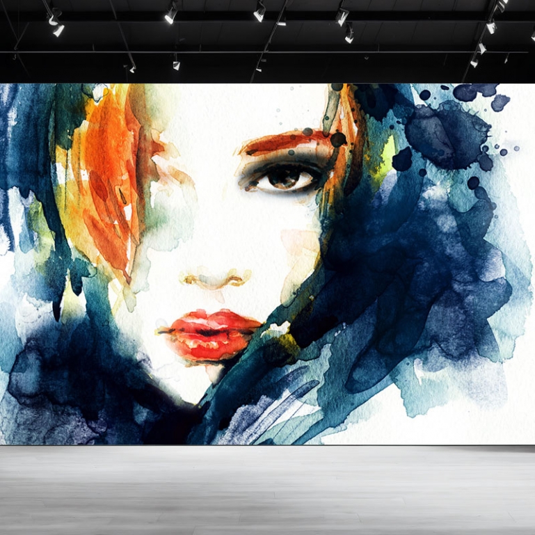 인물페인팅02 뮤럴벽지&시트지