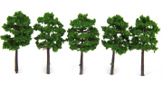나무5cm 모형 디오라마 (개당)