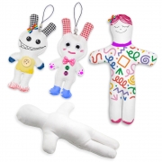 캔버스천 인형 무지원단 그리기 꾸미기 만들기재료