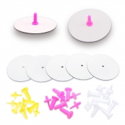 종이팽이 만들기 원형 그리기팽이 팽이심