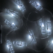 LED 집게전구 클립LED램프 줄전구 사진걸이 이벤트 파티용품