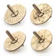 나무팽이 팽이만들기 전통문양팽이 전통놀이 색칠놀이 만들기재료