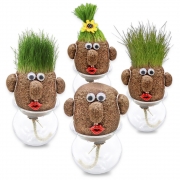 잔디인형 잔디인형세트 잔디머리 얼굴인형 토피어리