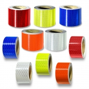 육각 롤 반사테이프 벌집무늬 스티커 안전테이프 안전표시 야간작업 반사띠