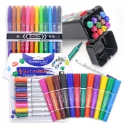 마카펜 유성 수성 패브릭마카 그리기펜 섬유데코펜 알코유성 색찰하기 드로잉