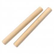 리듬막대 우드스틱 악기채 클라베스 원목스틱 나무막대 2개 1조
